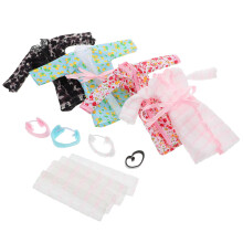 4 Juegos Ropa Dormir con Pijama, , Toalla y Diadema