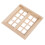 Mini Casa Decorativa De Madera Sin Pintar Con Ventana 1