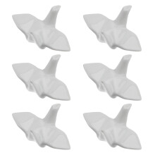 6 Unidades Soportes Grulla Origami 5,5X5X3 Cm