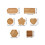 7 Piezas Bandejas Rellenables Diy 3