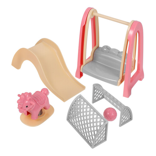 Accesorio Para Casa De Muñecas Con , Tobogán Y