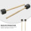 2 Unidades Baquetas Para De Madera, Accesorios Percusión 8