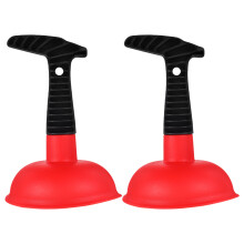 2 Unidades Pequeño Pistón Con Mango Ergonómico Para Fregadero Y