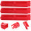 3 Unidades Clips De Con Tarjetas Ranuradas Color Aleatorio 6