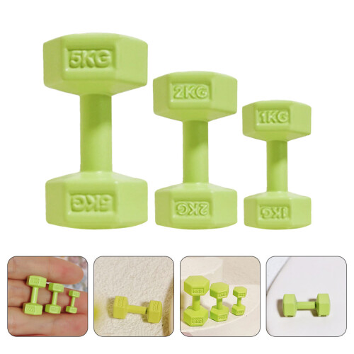 3 Unidades Miniatura Para Casa Muñecas Accesorios Pequeños 2