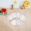 6 Pièces Couches Bébé Vêtements Accessoires 45 Cm 4