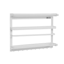 SoBuy Półka magnetyczna na lodówkę 47x8x34cm FRG247-W