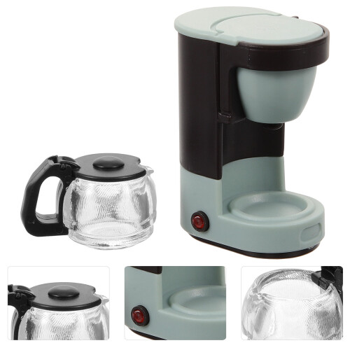 Mini Cafetera Para Casa De Muñecas Decoración Accesorio 2