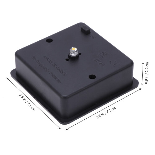 1 Led Solar Cuadrada Para De 1