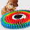120 Unidades De Bloques De De Madera 12 Colores 5
