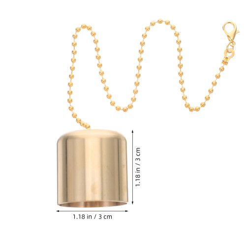 Brass Candle Snuffer: Herramienta Extintora Con Para Velas 1