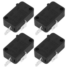 4Pcs Microwave Oven Door Interlock Switch Replacement Part