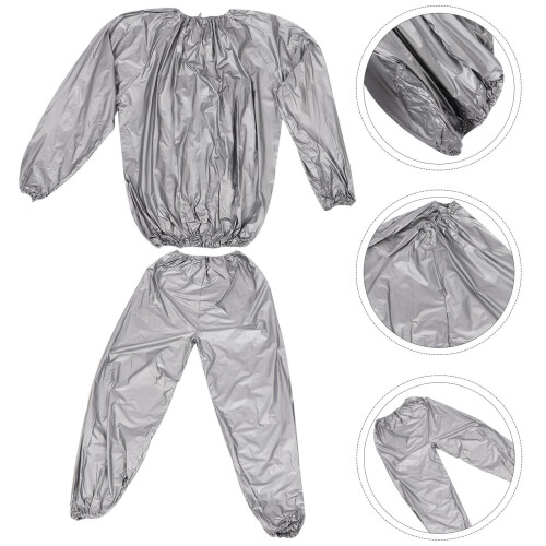 Sweat Suit Top And Pants Sauna Clothing Set 2