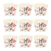 100 Unidades Cuadrados Resistentes Calor Para Cupcakes