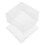 1 Caja Plástico Transparente 10 Pulgadas Para Pastel 9