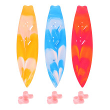 3 Unidades Mini Tabla De Surf Con Plástico Y Botas