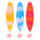 3 Unidades Mini Tabla De Surf Con Plástico Y Botas 1