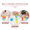 12 Pièces Jeu De Quilles Enfant Colorés Interaction 11