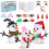 96 Unidades Kit Manualidades Nieve 9