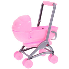 Carrito De Bebé De Juguete Para Casa De Muñecas Decoración