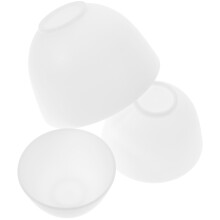 3Pcs Recipientes De Silicona Para Máscaras Faciales