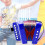 Blue Educational Accordion Toy for Kids Developmental Play 2