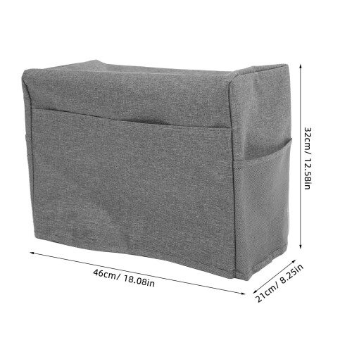 Housse De Protection Pliable Pour Machine À Avec Poches Gris 2