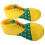 Paire De Chaussures De Clown Taille Moyenne À Points Pour Costume 1