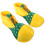 Paire De Chaussures De Clown Taille Moyenne À Points Pour Costume 9