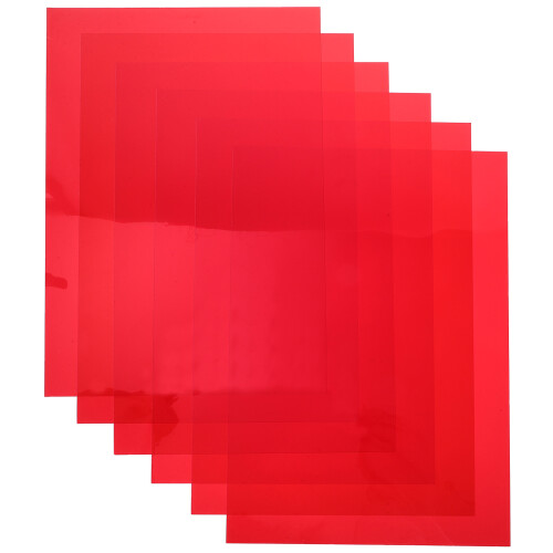 6 Pièces Feuille De Diffusion Gels Colorés Pour Expériences 2