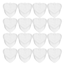100 Pièces 50 Ml Récipient De Stockage Épices En PP Cœur