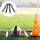 4 Pièces De Rangement Pour Réglable Football 11