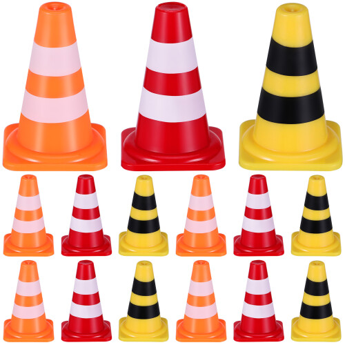 30 Pièces Cônes De Mini Panneaux Jouet Éducatif