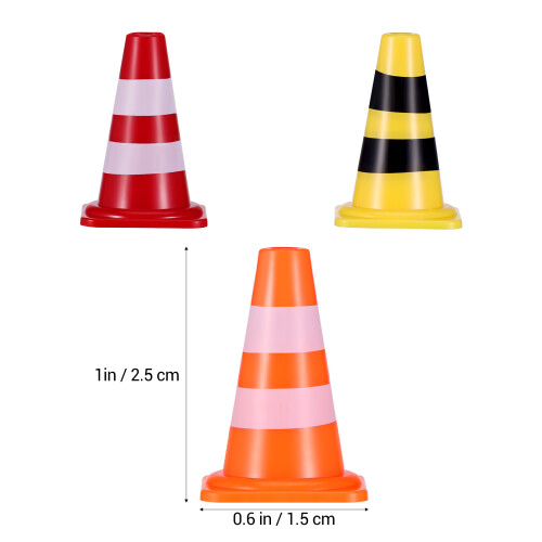 30 Pièces Cônes De Mini Panneaux Jouet Éducatif 2
