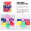 20 Pcs Musical Egg Shakers Educational Percussion Instruments 10