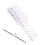 White Iron on Stickers for Clothes DIY Writable Name Labels 2