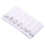 White Iron on Stickers for Clothes DIY Writable Name Labels 6