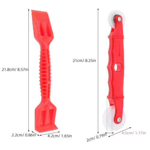 1Set Set Rosso Di Per Schermo Finestra in 1