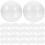 50 Pcs Vending Machine Empty Round Clear Capsules 1