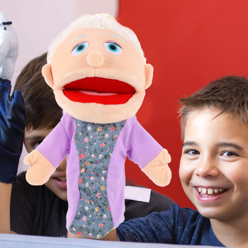 Creative Hand Puppet Decorative Lifelike Figure Toy 2