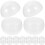 50 Pcs Vending Machine Empty Round Clear Capsules 11