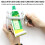 Hair Dye Squeezer Toothpaste Extruder Aluminum Alloy Tool Silver 10
