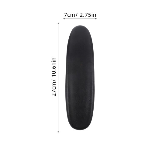 One Pair Office Chair Armrest Replacement Pads Universal Fit 2