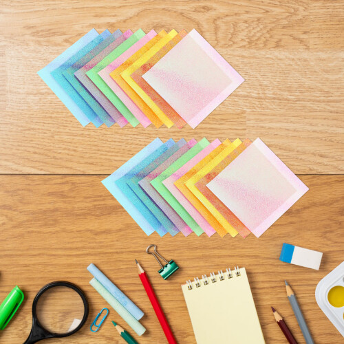 50 Pièces De Colorés Pliables Pour 2