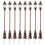 8Pcs Mini Yard Lamp Models For Sand Table Decor Street Light Ornaments 3