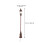 8Pcs Mini Yard Lamp Models For Sand Table Decor Street Light Ornaments 2