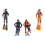 4Pcs Pvc Simulation Diver Decoration Mini Sand Table Scene Figure 1