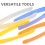 8 Pcs Plastic Tweezers For Kids Science And 9