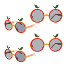 4Pcs Hawaiian Beach Birthday Party Glasses