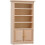 1Pc Practical Miniature Wooden Bookshelf Durable Mini House Accessory 1